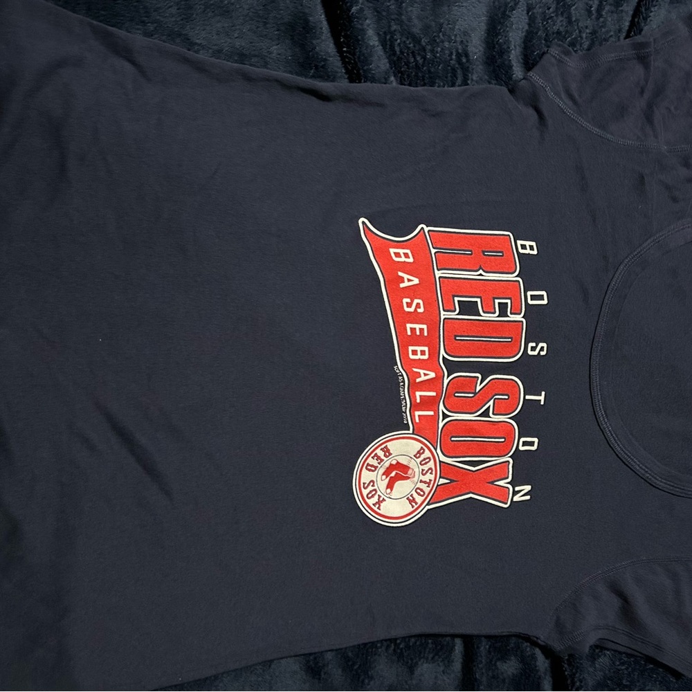 Boston Red Sox Women’s Medium Navy Blue T-Shirt